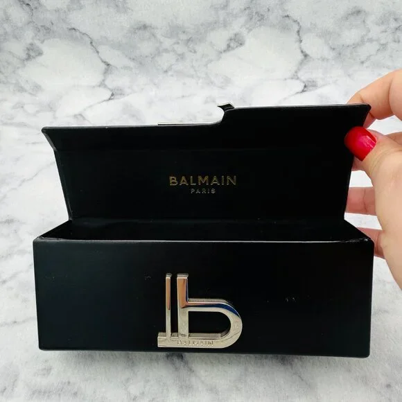 Balmain Sunglasses Case,White Box,Black Hard Case,Soft Black  display picture 2